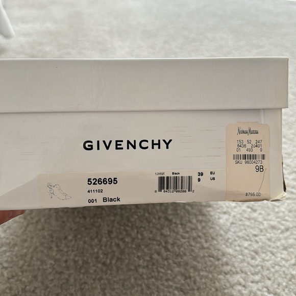 GIVENCHY Black Lace Up Heels - Picture 16 of 16